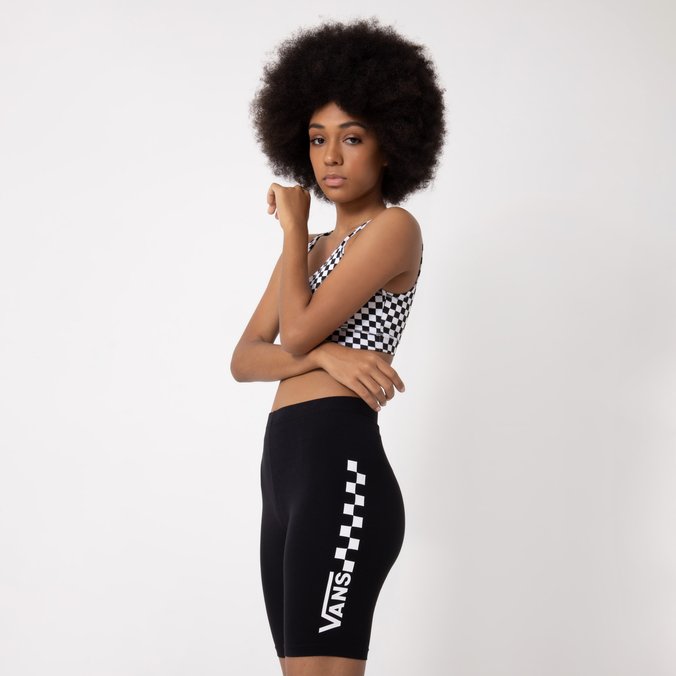 Short Chalkboard Legging Black