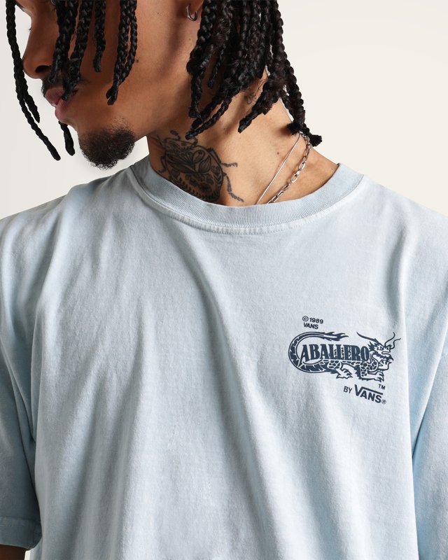 Camiseta Manga Curta Caballero Soft Slate