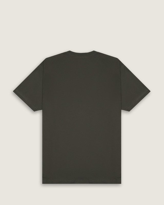 Camiseta Core Basics Tee Coal Brown White | Vans