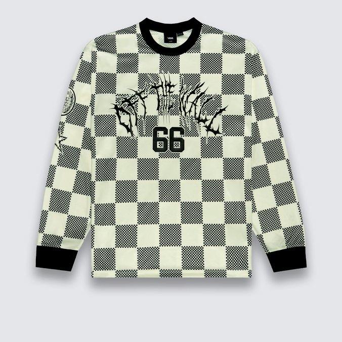 Camiseta Metal Arch Soccer Knit Ls Upland Lemon Icing