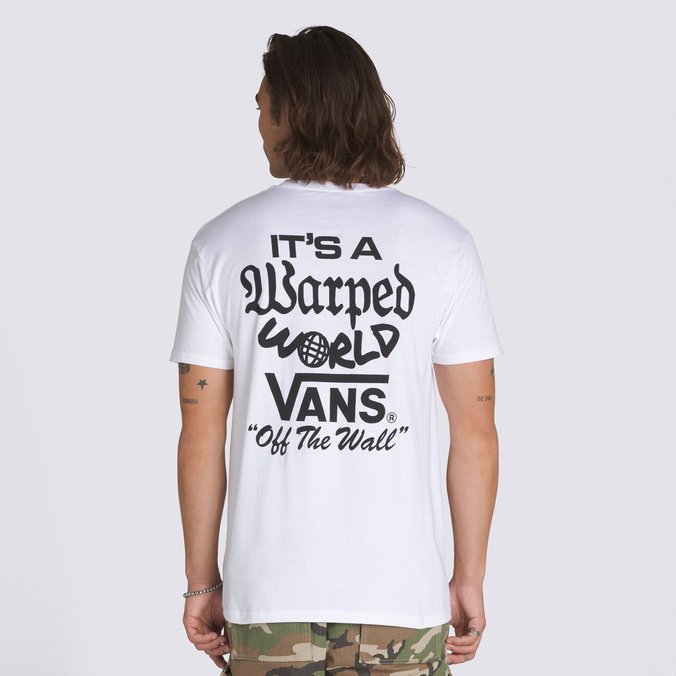 Camiseta Warped World Ss White