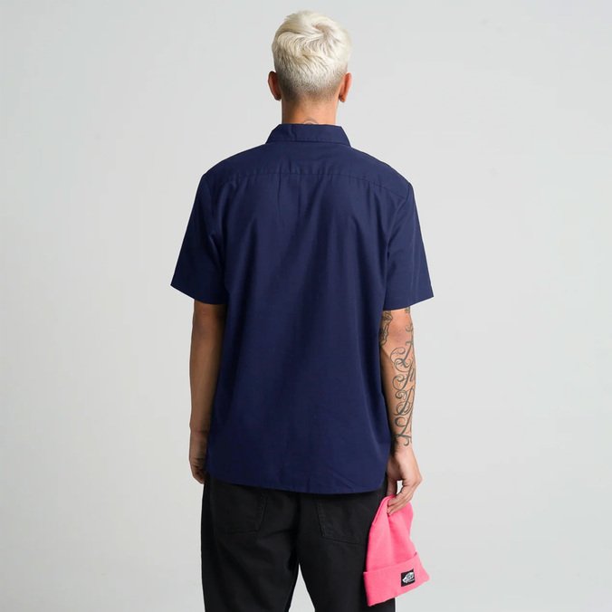 Camisa Smith Ii Ss Warm Weather Dress Blues