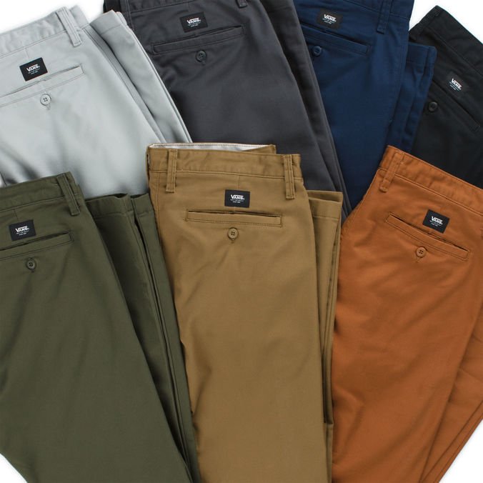 calça vans chino