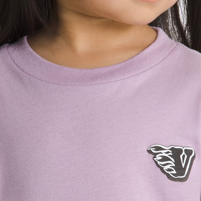 Camiseta Essentials SS Lavender Mist Infantil