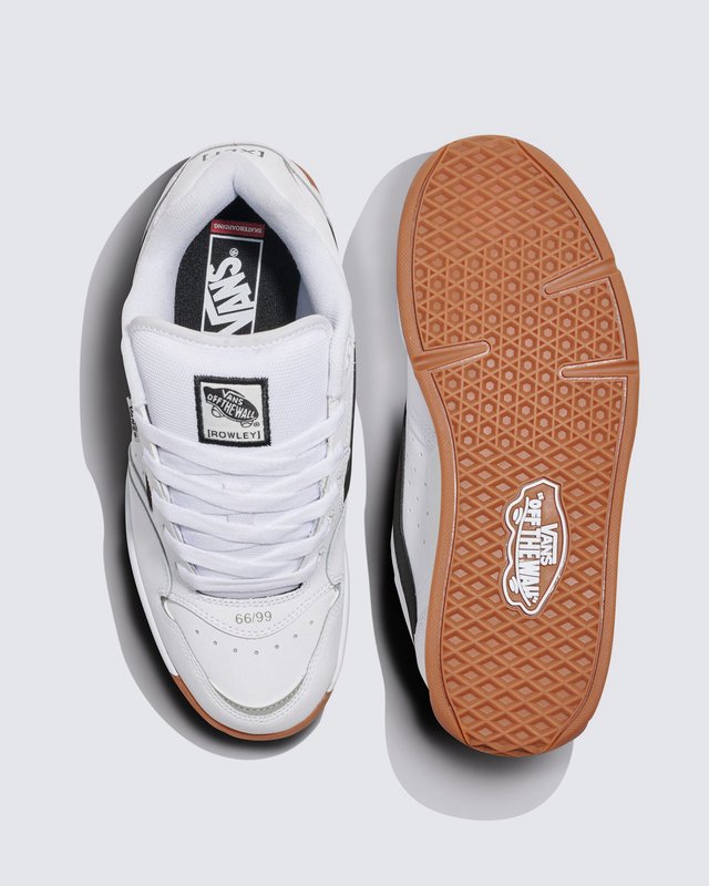 Tênis Rowley Skate Xlt White Black | Vans