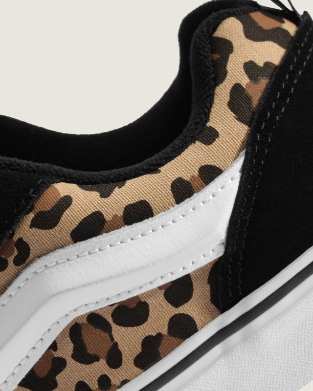 Tênis Knu Skool Leopard Black White
