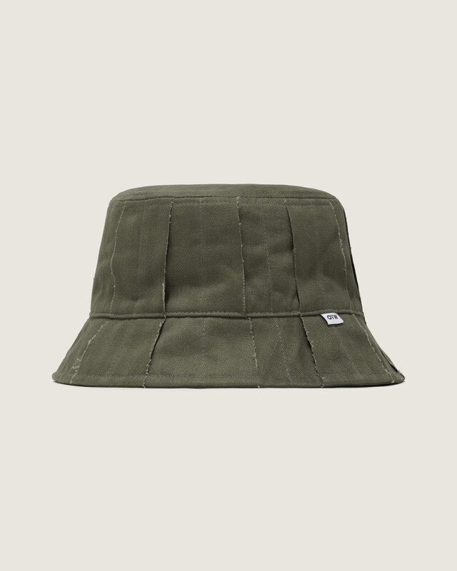 Chapéu Otw Courtyard Reversible Bucket Hat Parra Grape Leaf