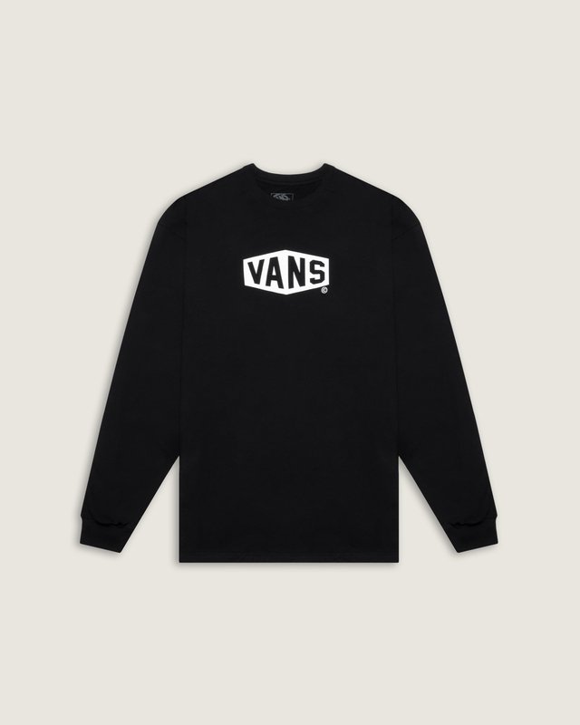 Camiseta Ls Hex Black White