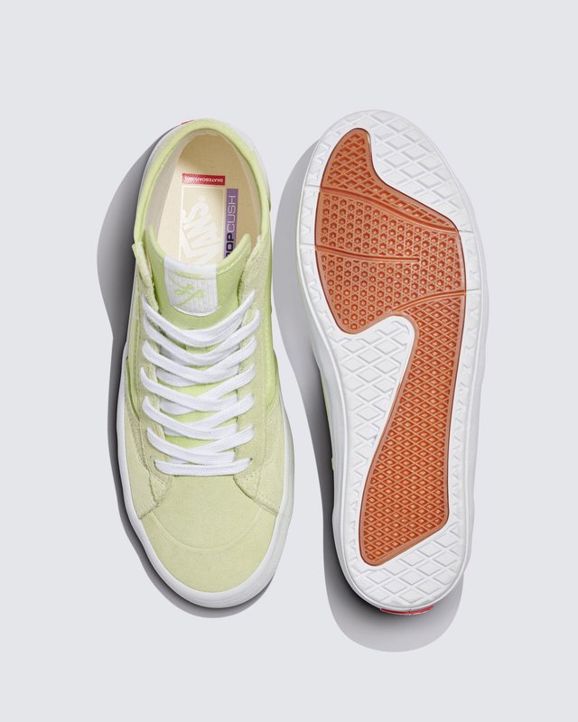Tênis Lizzie Hi Skate Shadow Lime True White