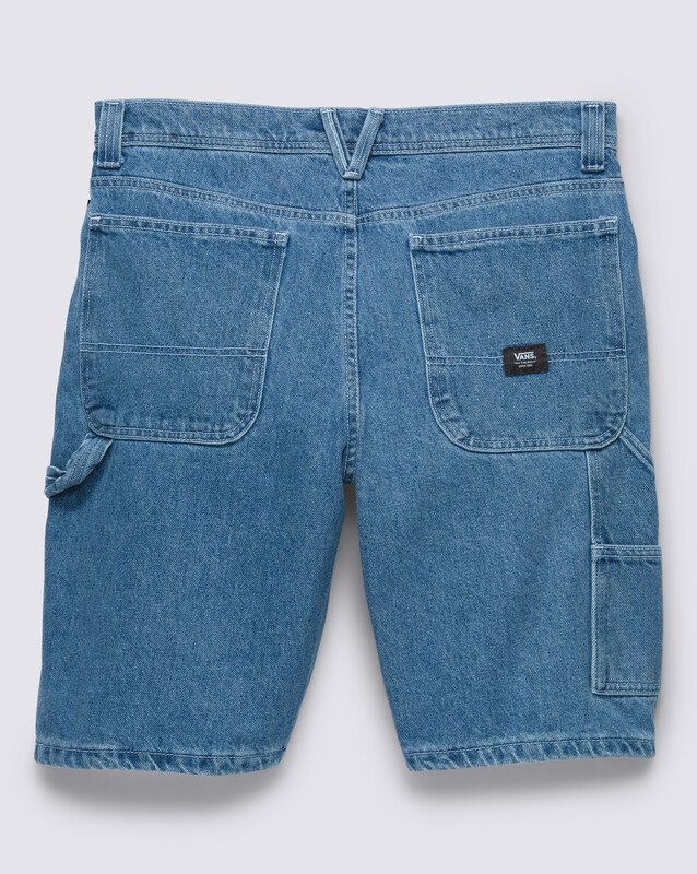 Bermuda Drill Chore Loose Denim Upland Stone Wash Blue