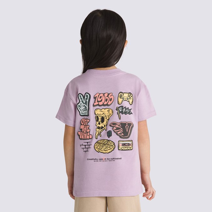 Camiseta Essentials SS Lavender Mist Infantil