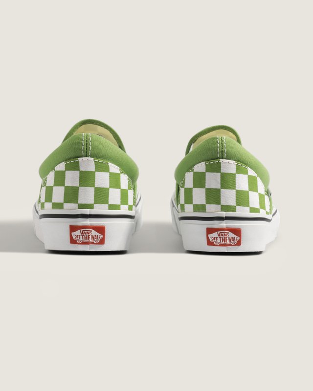Tênis Slip-On Color Theory Checkerboard Lime Burst