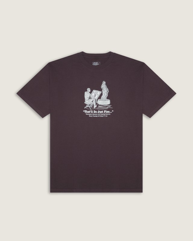Camiseta Ss Life Drawing Dark Port