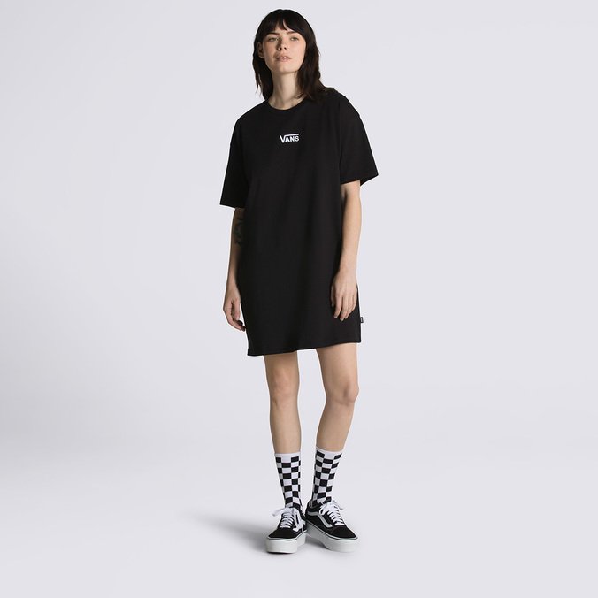 Vestido Center Vee Tee Black