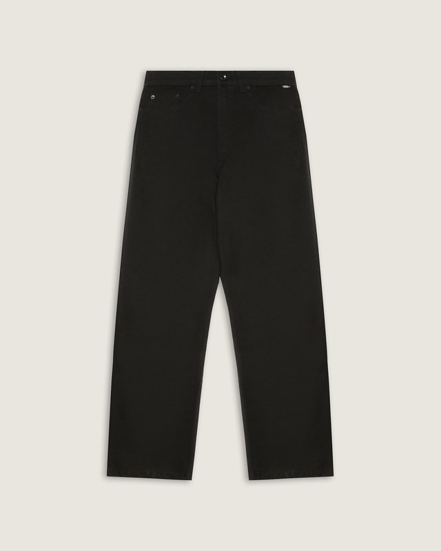 Calça Check 5 Loose Denim Black