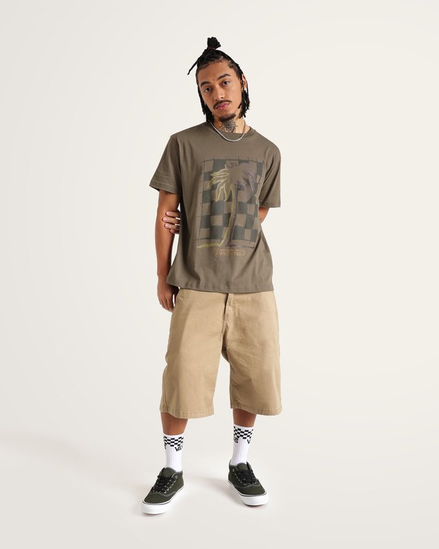 Camiseta Manga Curta Check Me Out Vintage Cocoa