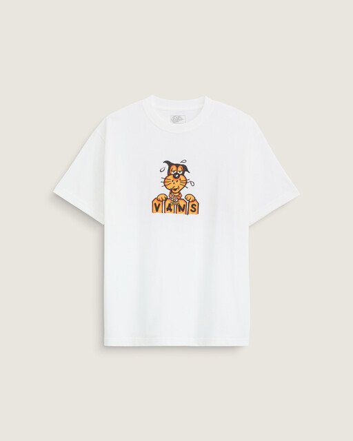 Camiseta Ss Waffles The Dog White | Vans