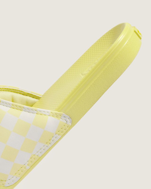 Chinelo Slide On Faded Yellow