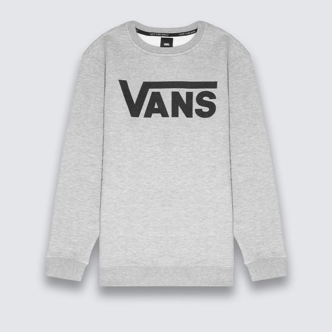 Moletom Vans Classic Crew Cement Heather Infantil