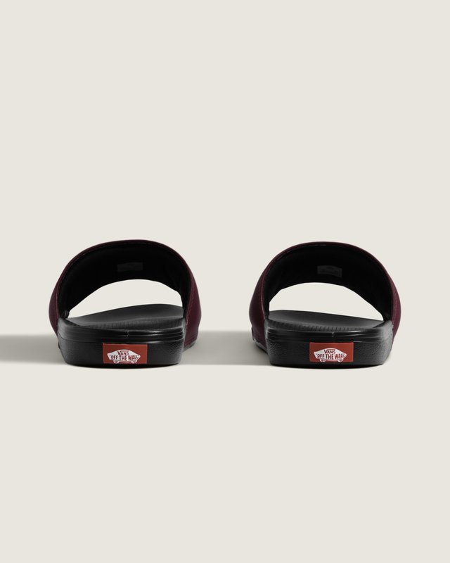 Chinelo Slide-On Lacosta Tawny Port Black