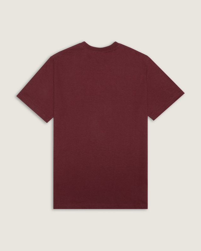 Camiseta Ss Chrome Finish Bordeaux Infantil