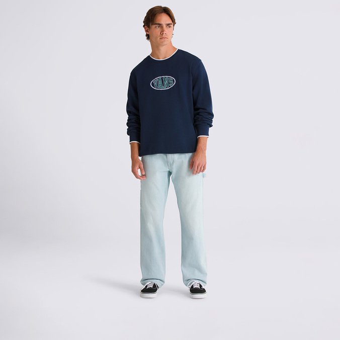 Calça Drill Chore Relaxed Carpenter Denim Pant S. Hero Authentic Blue Ice