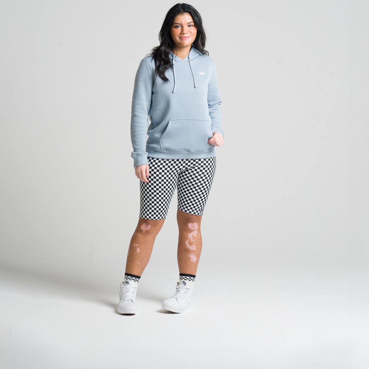 Moletom Flying V Classic Po Hoodie Dusty Blue | Vans