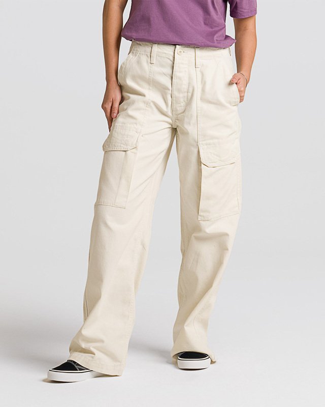 Calça Arroyo Wide Leg Cargo Pant S. Hero Sport Low Turtledove | Vans