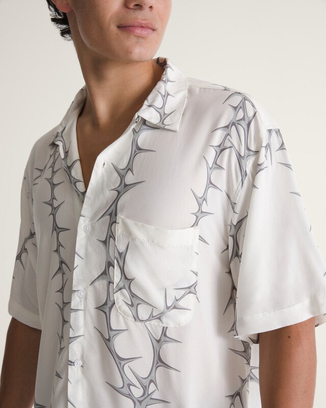 Camisa Manga Curta Van Doren White