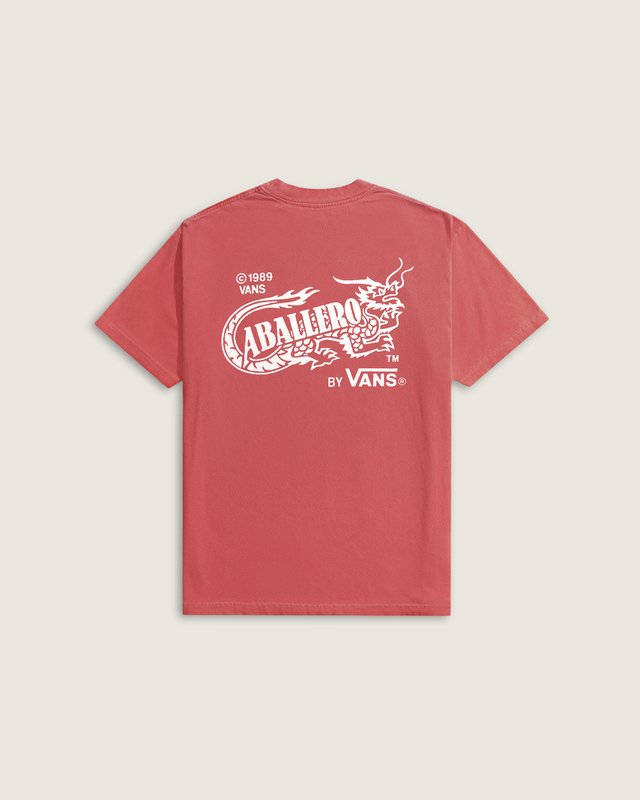 Camiseta Manga Curta Caballero Racing Red