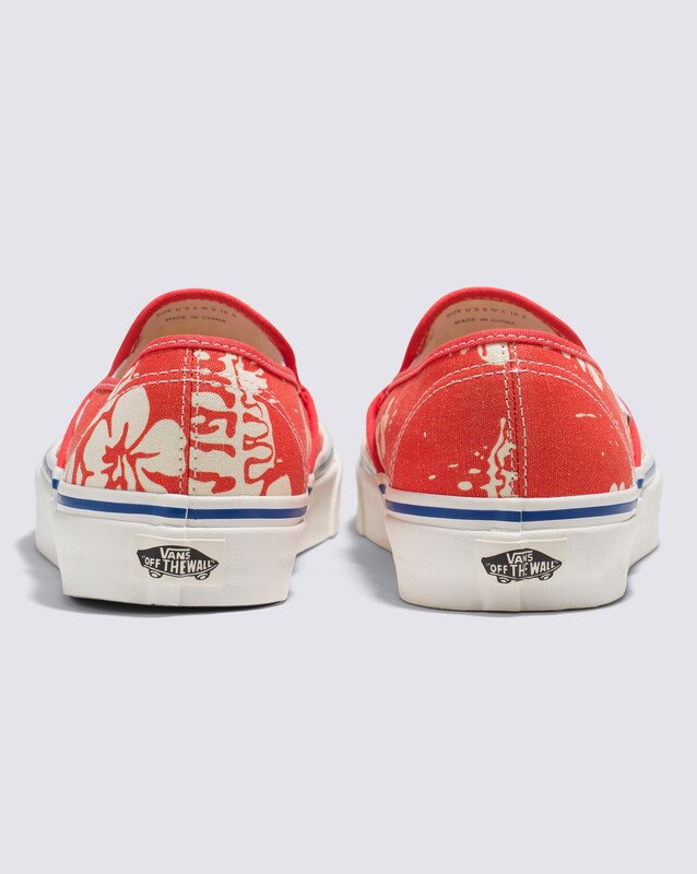 Tênis Slip-On Anaheim Factory Floral Orange