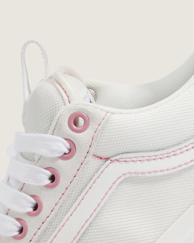 Tênis Old Skool 36+ Contrast Stitch Pink