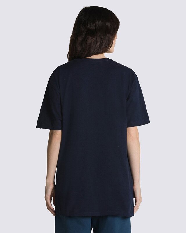 Camiseta Vans Classic Ss Navy White