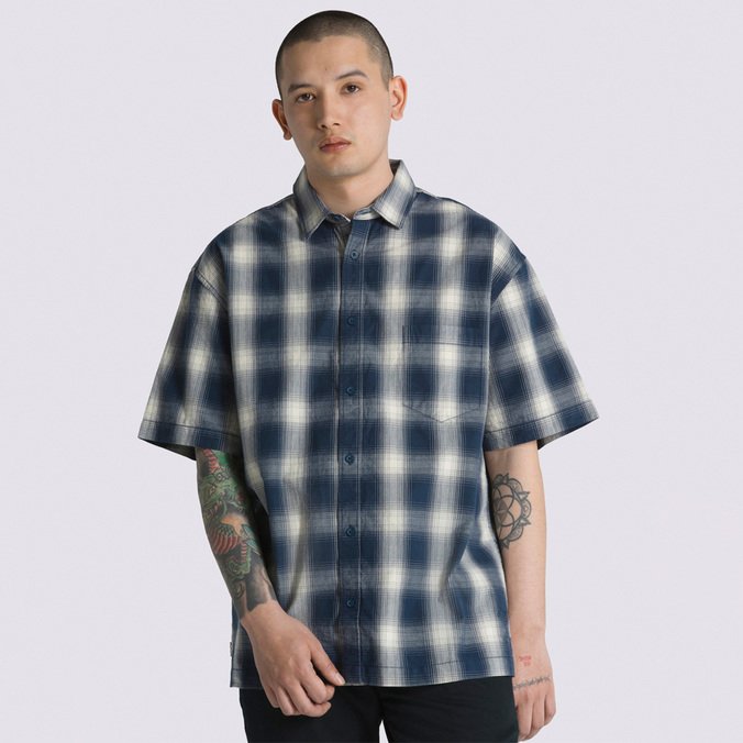 Camisa quadriculada shop vans