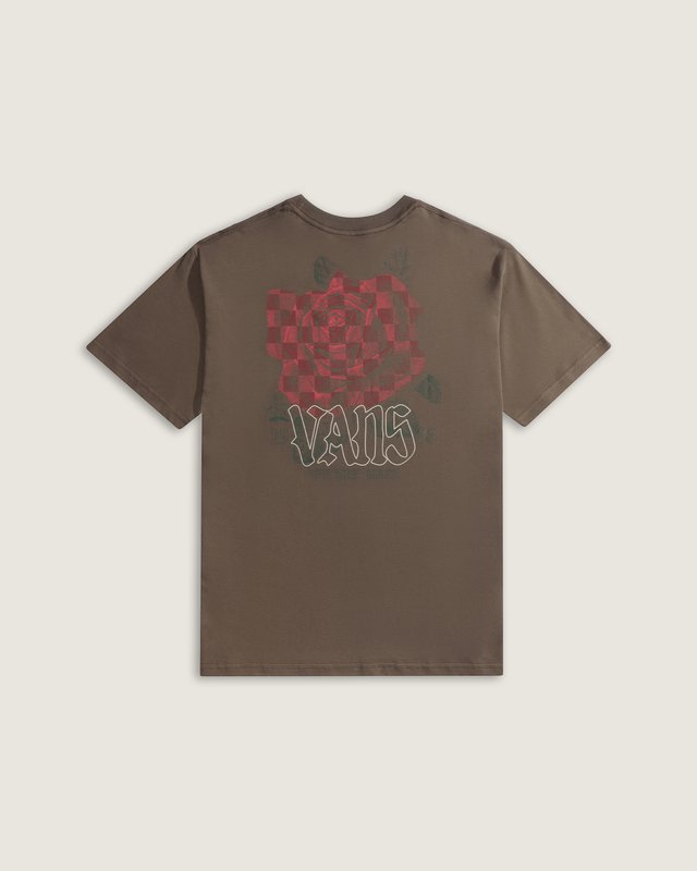 Camiseta Manga Curta Rose Vintage Cocoa