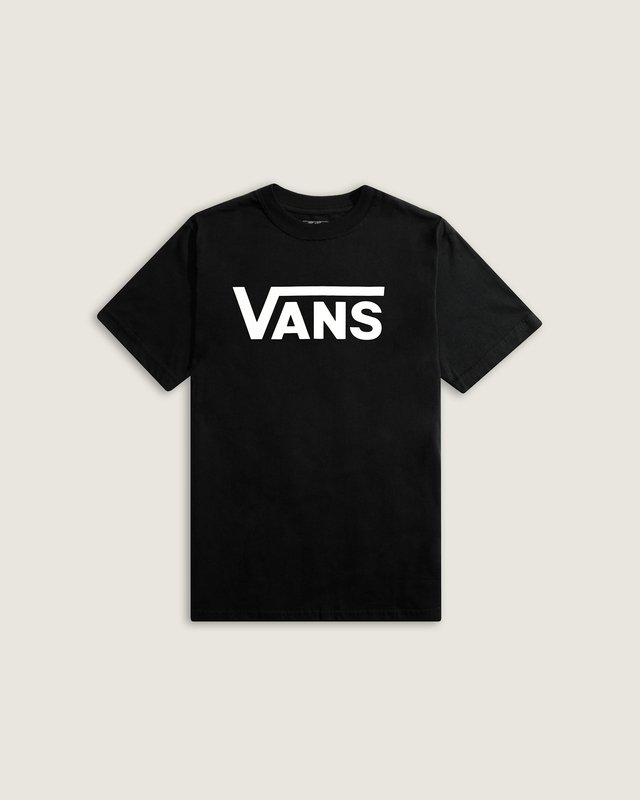 Camiseta Manga Curta Classic Drop V Black White
