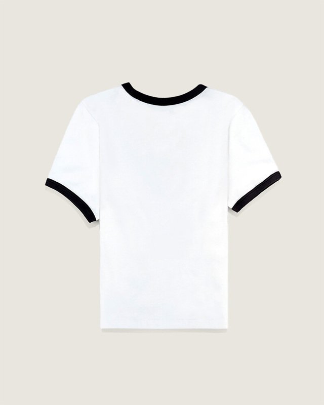 Camiseta Manga Curta Lacey Daze White