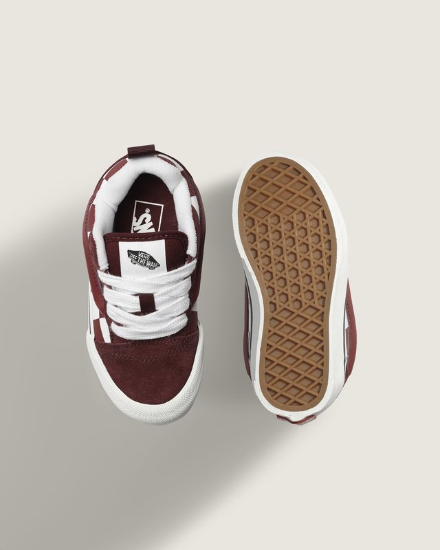 Tênis Knu Skool Kids 2-tone Bordeaux Infantil