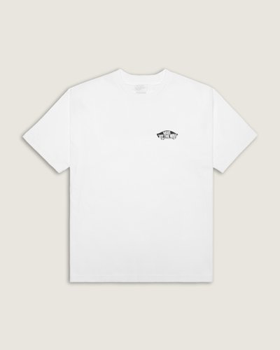 Com construção em malha KNIT e modelagem clássica, a Camiseta Manga Curta Double Standard White traz estampa em silk que adiciona textura ao visual. Conforto e caimento equilibrado, com toque macio e suporte discreto para movimentos do dia a dia. Design direto e autêntico, alinhado ao legado criativo da VANS, atenção aos detalhes e acabamento que privilegia conforto sem excessos