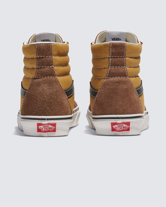 Tênis Sk8-Hi Suede Pop Canvas Brown Multi