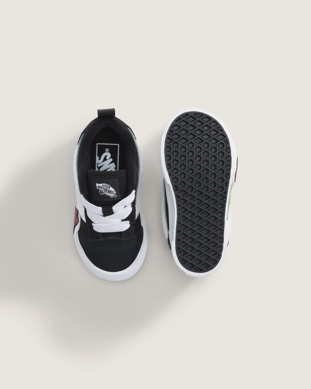 Tênis Knu Skool Rose Black White Infantil Toddler