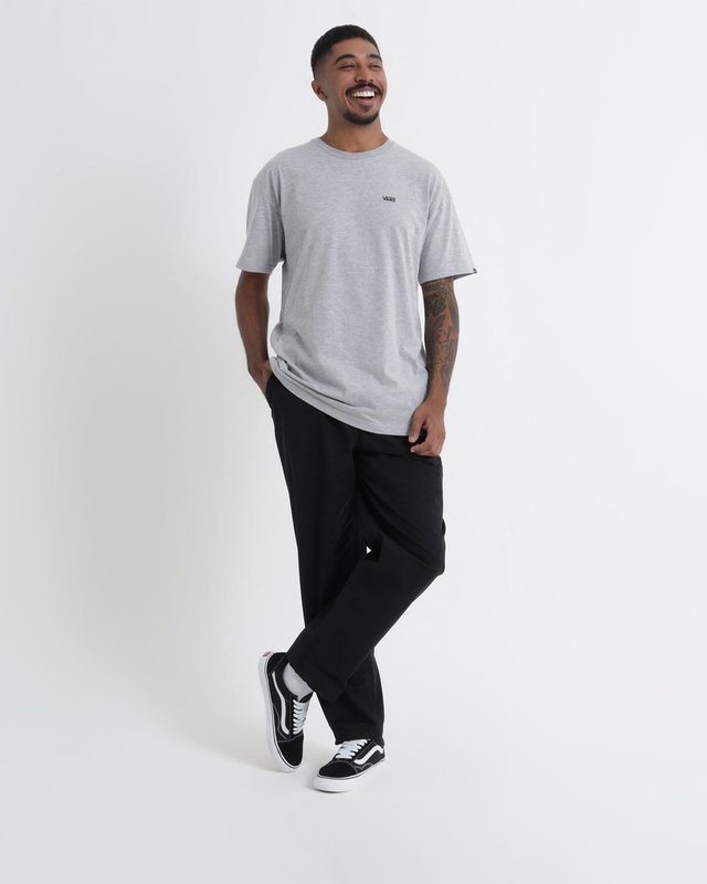 Camiseta Core Basics Athletic Heather Black