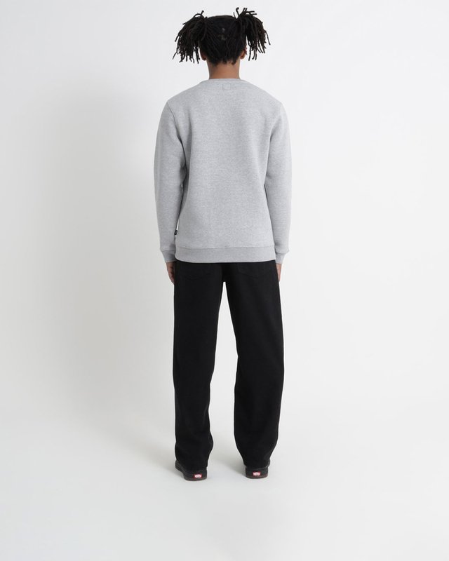 Moletom Vans Classic Crew Ll Cement Heather Black