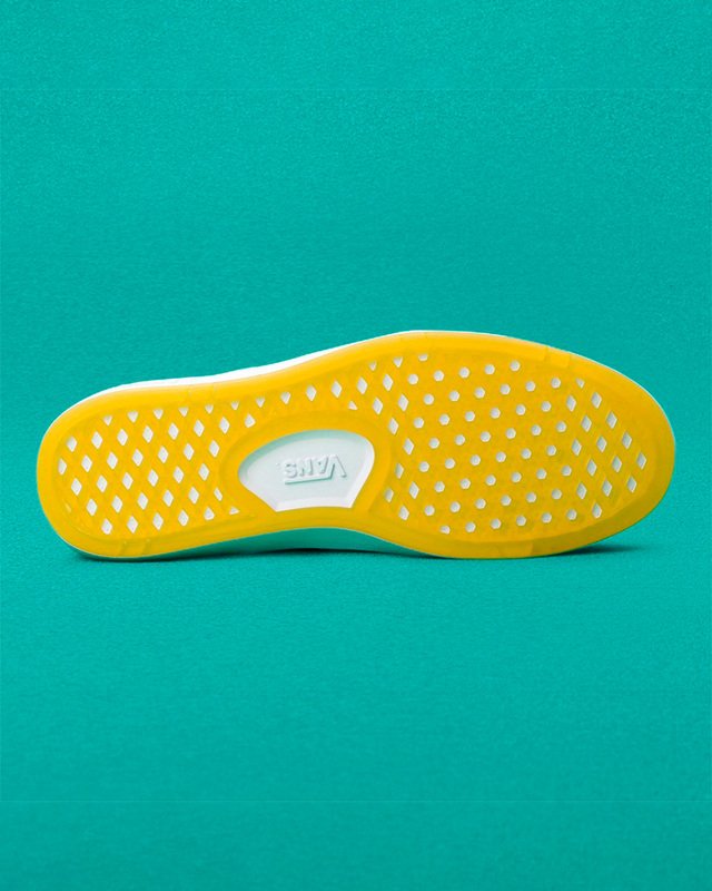Tênis Lowland Cc Vans Horror It True White Spectra Yellow