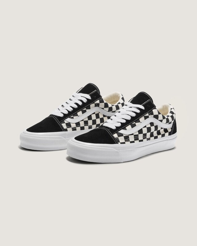 コラソン　VANS OLD SKOOL ブラック ホワイト25㎝ Tênis Premium Old Skool Lx Checkerboard Black Off White | Vans