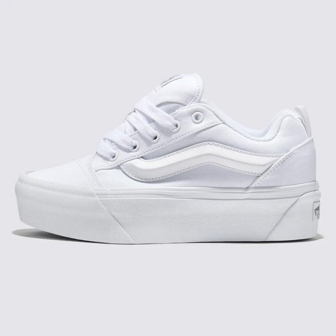 Tênis Knu Skool Stack True White