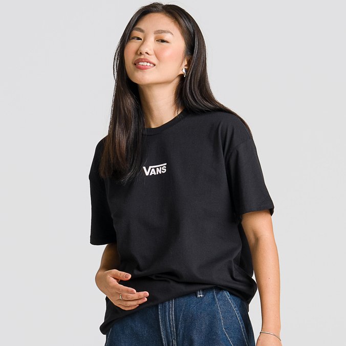 Camiseta Flying V Oversized SS Upland Black