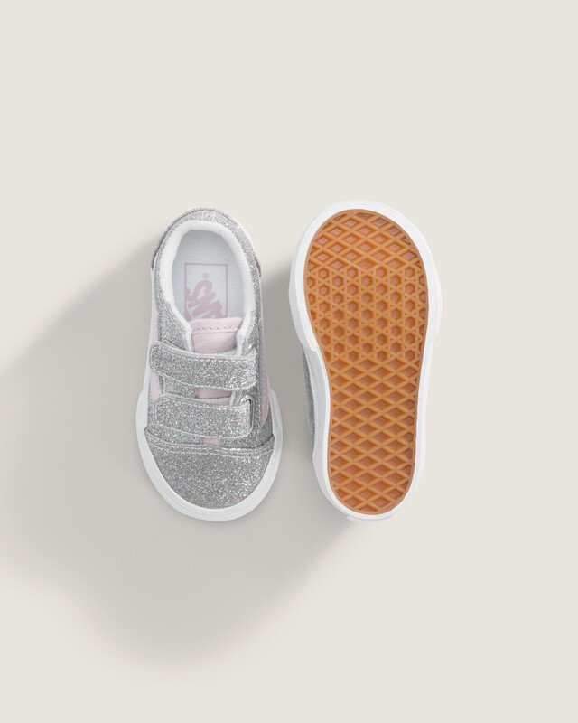 Tênis Old Skool Glitter Petal Pink Infantil Toddler