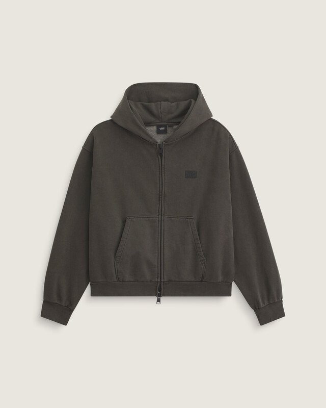 Moletom Premium Full Zip Faded Black