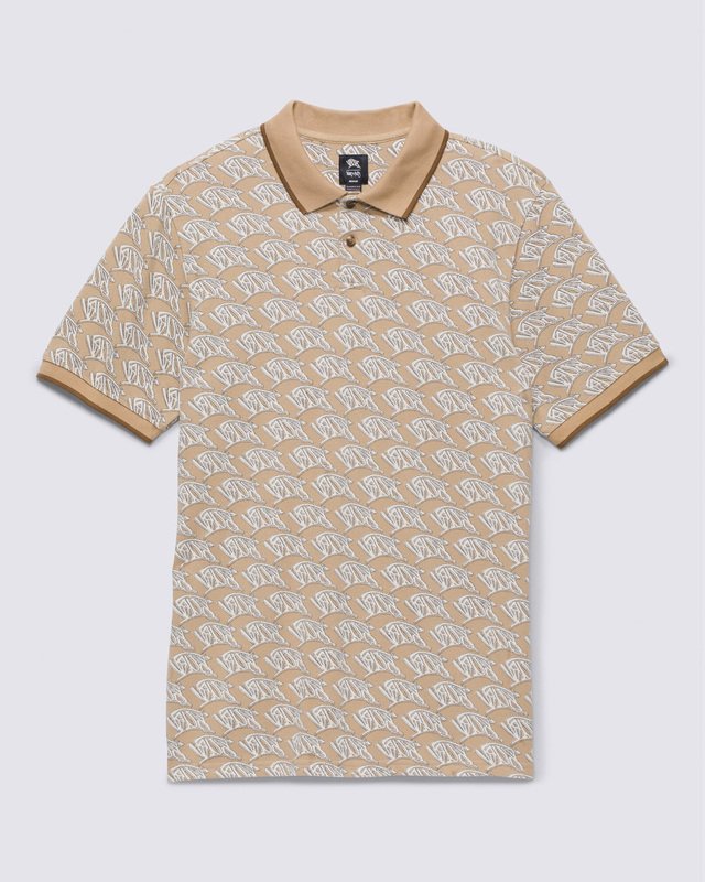 Camiseta Polo Bmx Peak - Lewis Mills Lx Vintage Incense | Vans